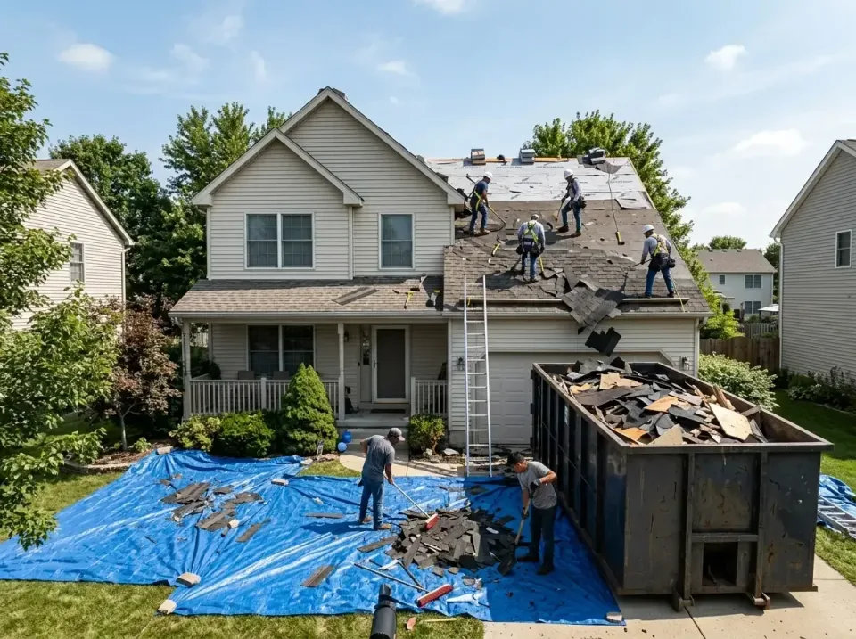 roof-replacement-debris-remova-004 — frequently asked questions, Cheapest Dumpster Rentals in Newport East, RI